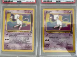 3x PSA 6 Cards: Mew 8 Promo (x2) + Cubone Jungle Japanese 1997 (Brand new slabs) - Image 3