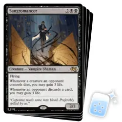 SANGROMANCER X4 Foundations Jumpstart Magic MTG MINT CARD - Image 1