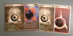 Pokemon ENERGY Card SET of (4) 2005 World Championships ▪ Rare Reg Finish▪MP - Image 1