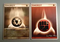 Pokemon ENERGY Card SET of (4) 2005 World Championships ▪ Rare Reg Finish▪MP - Image 2