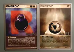 Pokemon ENERGY Card SET of (4) 2005 World Championships ▪ Rare Reg Finish▪MP - Image 5