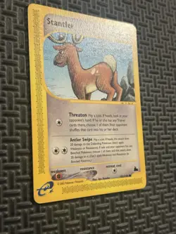 Pokemon TCG Stantler Skyridge 102/144 Non-Holo Card Light Play Condition - Image 2