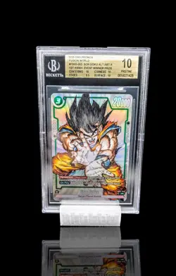 Dragon Ball Super Card Game Fusion World 1st Anniversary Winner Son Goku BGS 10 - Image 1