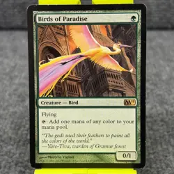 Birds of Paradise #165 Magic M11 Raw Ungraded - Image 2