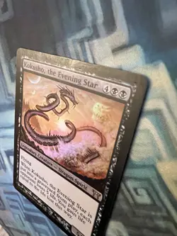 MTG Foil Kokusho, the Evening Star MP Champions of Kamigawa - Image 5