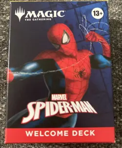 Magic The Gathering MTG Spiderman Marvel Welcome Deck New Sealed - Image 1