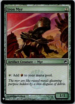 Iron Myr C The List Reprints 168 NM Foil - Image 1
