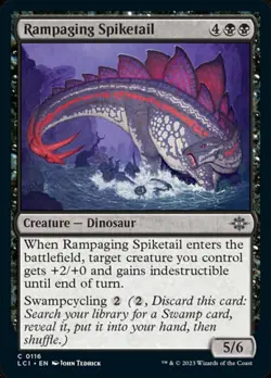 Rampaging Spiketail The Lost Caverns of Ixalan Lightly Played, English - Image 1