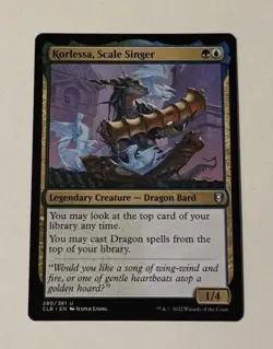 MTG Korlessa, Scale Singer - Commander Legends: Battle for Baldur's Gate NM - Image 1