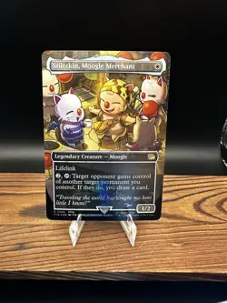 Stiltzkin, Moogle Merchant (FIN 0565),(Chocobo Track Foil) Final Fantasy, MTG - Image 1