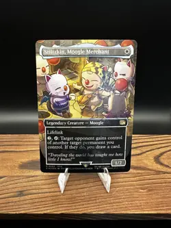Stiltzkin, Moogle Merchant (FIN 0565),(Chocobo Track Foil) Final Fantasy, MTG - Image 3