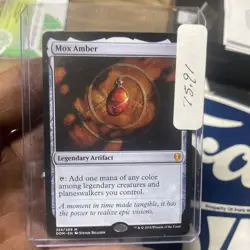 MTG Mox Amber Dominaria DOM #224 Mythic Rare NM Magic the Gathering - Image 1