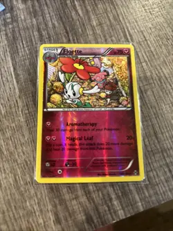 Pokemon Card Floette Breakthrough Reverse Holo Rare 102/162 Near Mint - Image 1
