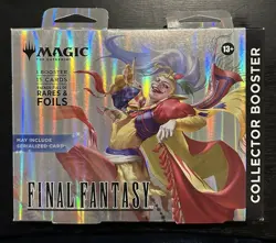 Magic: The Gathering 1x Final Fantasy Collector Booster Omega Box - New/Sealed - Image 1