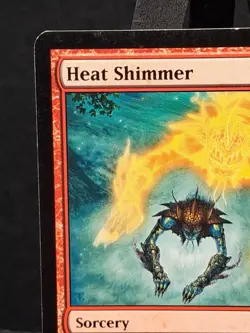 Heat Shimmer Lorwyn Rare MTG Magic Lightly Played LP Sorcery Clone Combo Red - Image 5