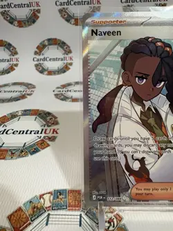 Pokemon TCG Naveen 112/88 Perfect Order Ultra Rare Near Mint - Image 3