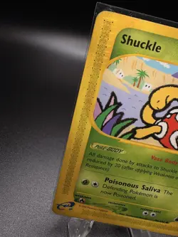 Pokemon Shuckle 96/144 Expedition Base Set Regular Common - MP - Image 2