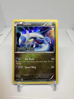 Pokemon Card Latios 10/20 Dragon Vault Stamped Holo Rare LP - Image 1