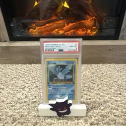 Pokemon TCG 1999 Articuno Holo Rare 1st Edition Fossil #2/62 PSA 8 English - Image 1