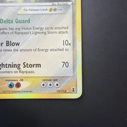 Rayquaza Reverse Holo (Delta Species) Stamped 13/113 💎 NM 💎 Pokemon TCG ⭐ - Image 5