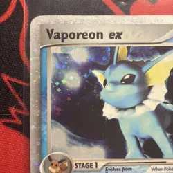 Pokemon Vaporeon ex 110/113 delta species with swirl! - Image 2