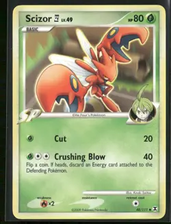 Scizor E4 48/111 Normal - Pokemon TCG Rising Rivals - Image 1