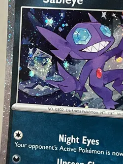 Sableye Cosmos Holo Swirl 136/193 Pokemon TCG Promo - Image 2