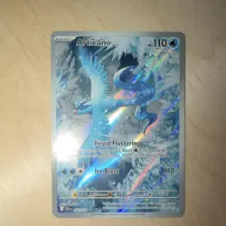 Pokemon TCG Articuno Sv09 Journey Together Illustration Rare Holo 161/159 EN - Image 4