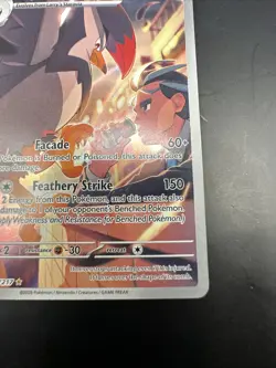 Larry's Staraptor 249/217 Illustration Rare ME: Ascended Heroes Pokemon NM - Image 5