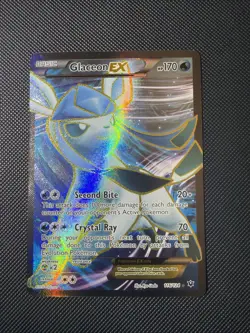 Glaceon Ex Pokemon Fates Collide 116/124 Full Art NM - Image 1