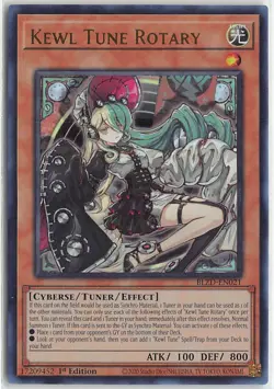 Blazing Dominion Ultra Rare BLZD-EN021 Kewl Tune Rotary - Image 1