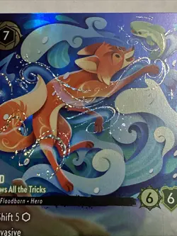 Tod 230/204 - Disney Lorcana TCG Enchanted Winterspell - Knows All The Tricks - Image 2