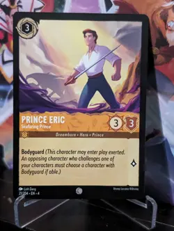 Disney Lorcana Ursula's Return Prince Eric Seafaring Prince 21/204 Non Holo - Image 1