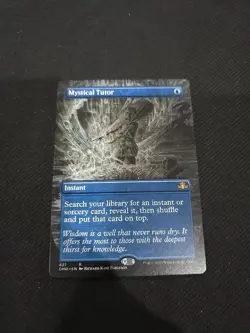 Mystical Tutor (Borderless) Dominaria Remastered Regular MTG NM Magic Card - Image 1