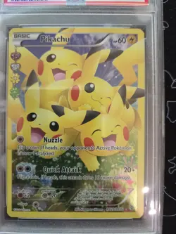 Pikachu RC29 XY Generations Radiant Collection Full Art Pokemon 2016 PSA 9 Mint - Image 2