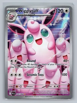 Wigglytuff 105/094 Illustration Rare Phantasmal Flames Pokemon NM - Image 1