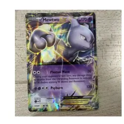 Mewtwo EX XY183 Ultra Rare Holo Basic Psychic Pokemon TCG 170 HP English - Image 1
