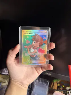 Pokemon Misty's Favor 235/236 Unified Minds Full Art Ultra Rare Holo TCG Card - Image 1