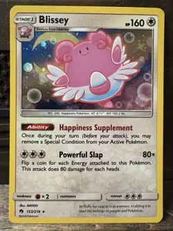 Blissey - (Cosmos Holo) Promo Pokemon Promo 153/214 NM - Image 1