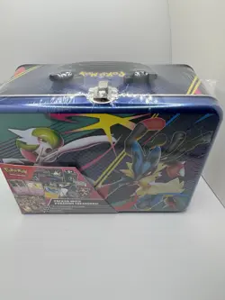 Pokemon TCG Mega Evolution Series Collector Tin 2025 Arceus Lucario - Image 2