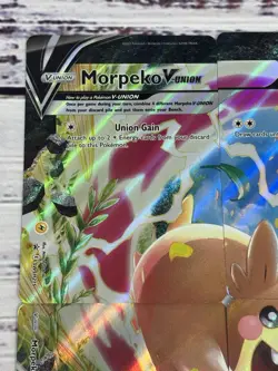 Morpeko V-UNION SWSH215-SWSH218 4 Card Set Black Star Promo Pokemon TCG - Image 3