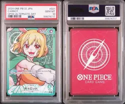 PSA10 Carrot OP08-021/023 Two Legends Leader Parallel One Piece Card 2024 Japan - Image 4
