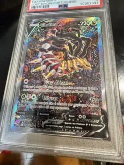 2022 PSA 8 Giratina V Alt Art FA 186/196 Pokemon Lost Origin SWSH - Image 2