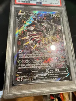 2022 PSA 8 Giratina V Alt Art FA 186/196 Pokemon Lost Origin SWSH - Image 3