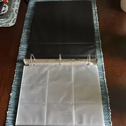 Yu-Gi-Oh! Card Game Binder Vintage 1996 3 Ring Album Konami With 92 Cards - Image 4