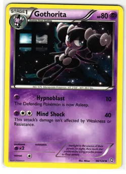 GOTHORITA 56/124 DRAGONS EXALTED ENGLISH POKEMON TCG - Image 1