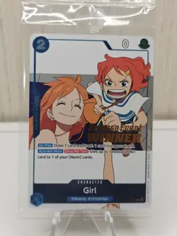 Girl (OP14 Release Event Winner) - One Piece Promo Cards (P-096) English Sealed - Image 1