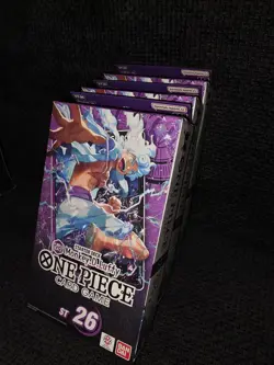 Purple Black Monkey D. Luffy ST-26 Starter Deck - One Piece Card Game - LOT OF 3 - Image 1