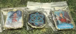 Disney Lorcana | League Kit 3-Pin Lot| Gaston + Lilo + Sapphire - Image 1