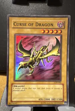 Curse of Dragon LOB-066 The Legend of Blue Eyes White Dragon Unlimited - Image 1